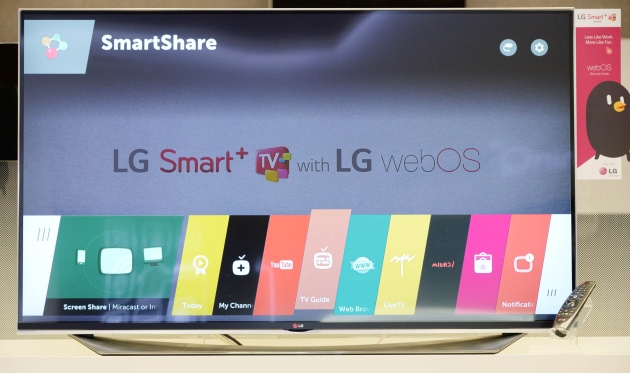 TV WebOS thế hệ thứ 2 sẽ ra mắt tại CES 2015