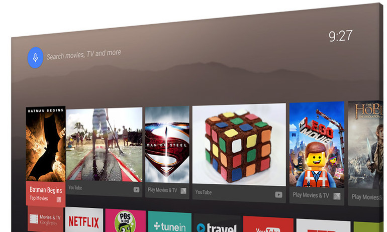 Smart TV 2015 của Sony sẽ chạy Android TV