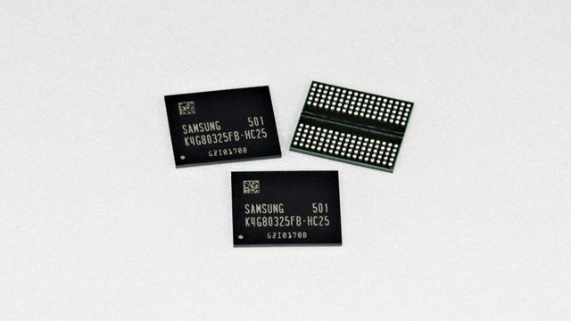 Samsung bắt đầu sản xuất RAM 8GB cho điện thoại Ultra HD