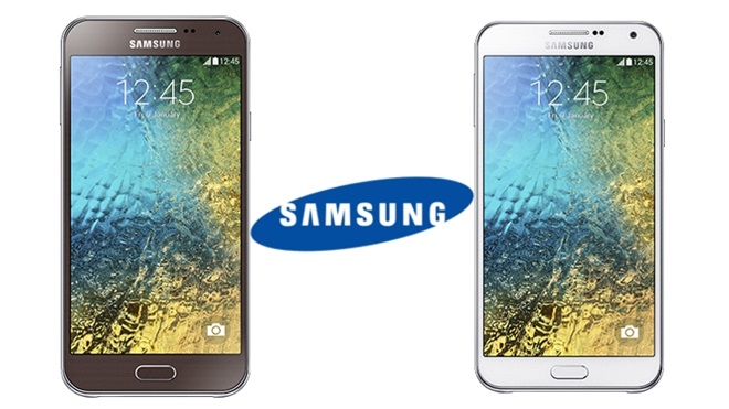 Samsung tiếp tục tung ra smartphone kim loại Galaxy E5 và E7