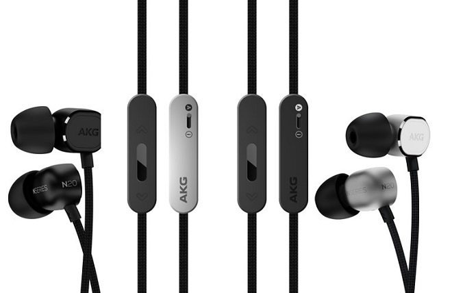 AKG giới thiệu tai nghe inear N20 cho smartphone
