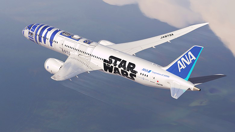 Hàng không Nhật ra mắt máy bay Star Wars