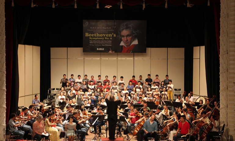 Lần đầu Công diễn Bản Giao hưởng số 9 Beethoven tại TP HCM