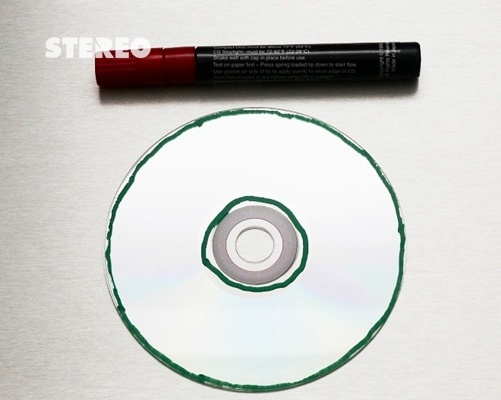 CD Stop Light:Bút màu nhiệm nâng cấp CD trong nháy mắt