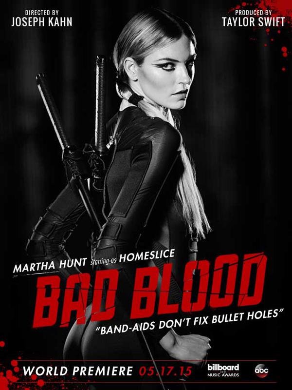 ‘Bad Blood’: MV mới quy tụ dàn mỹ nhân ‘khủng’ của Taylor Swift
