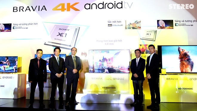 Sony ra mắt dòng TV 2015 sử dụng Android tại Việt Nam
