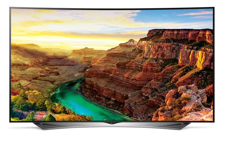 Smart TV LG UG870T: giải trí cao cấp với màn hình cong độ phân giải 4K