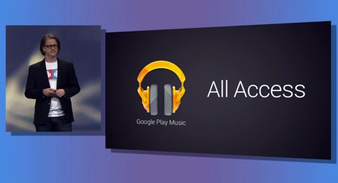 Google ra mắt dịch vụ nghe nhạc Play Music miễn phí