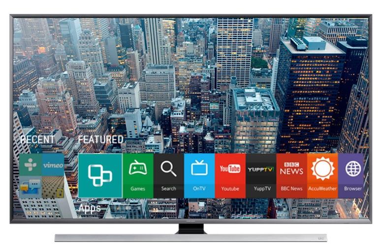 Smart TV Samsung JU7000: thiết kế chuẩn mực cho phòng khách