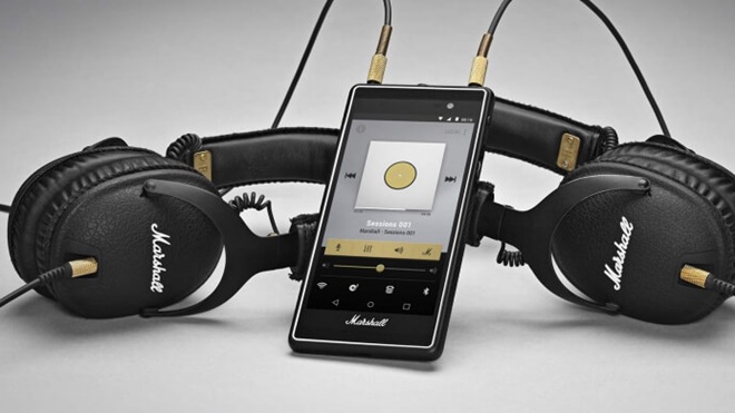 Marshall giới thiệu smartphone nghe nhạc Hi-Fi, loa siêu lớn