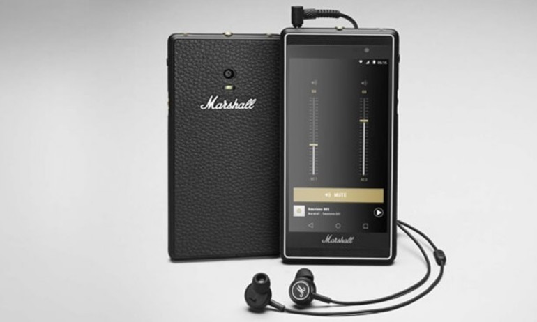 Marshall giới thiệu smartphone nghe nhạc Hi-Fi, loa siêu lớn