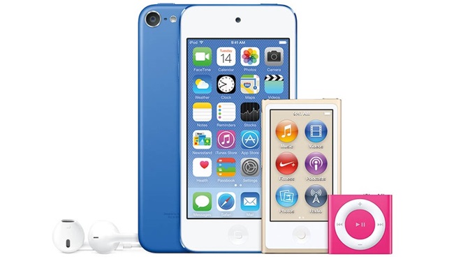 iPod Touch thế hệ 6 có bộ nhớ tối đa 128GB