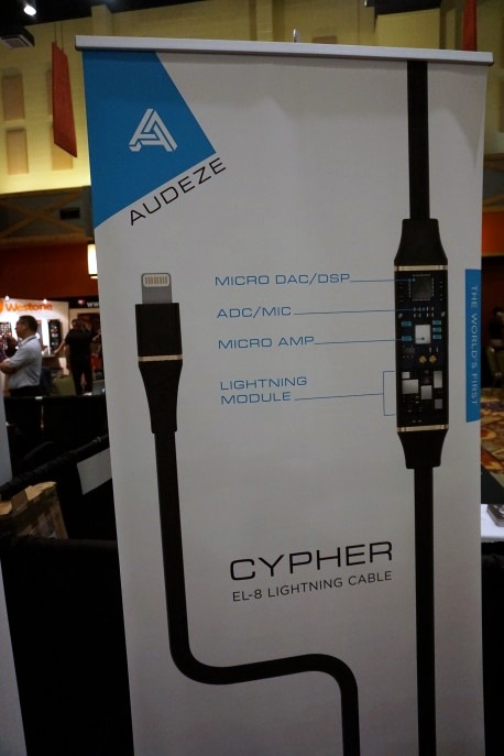 Audeze ra mắt cáp Cypher tích hợp sẵn DAC và ampli tai nghe