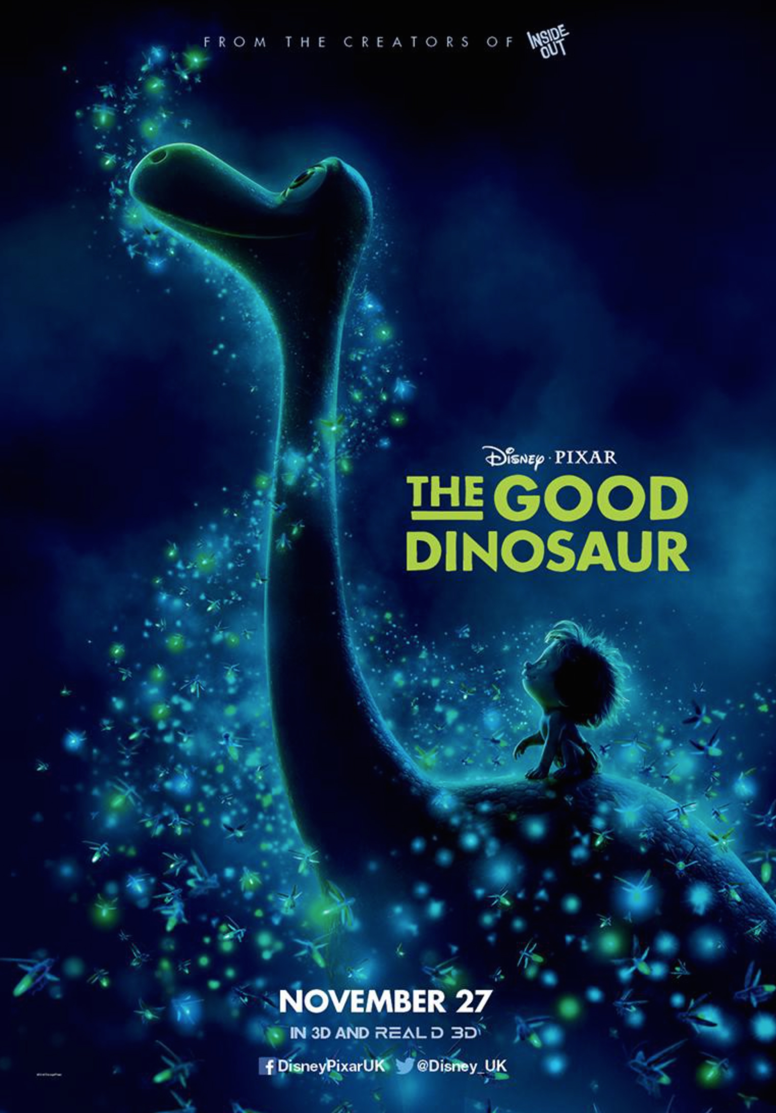 ‘The Good Dinosaur’ có thể vượt mặt ‘Inside Out’ về doanh thu