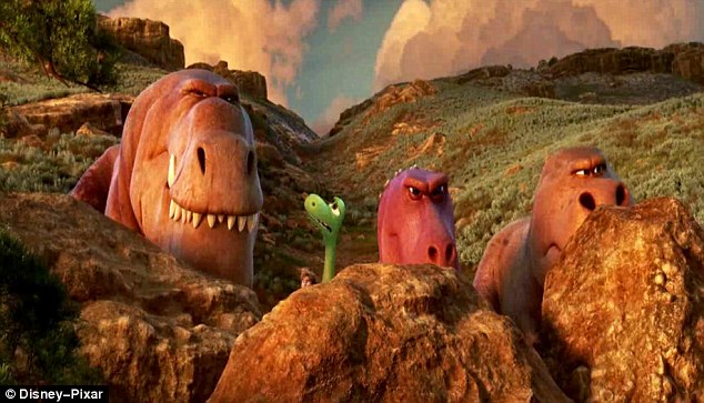 Lộ diện các chú khủng long siêu “khủng” của ‘The Good Dinosaur’