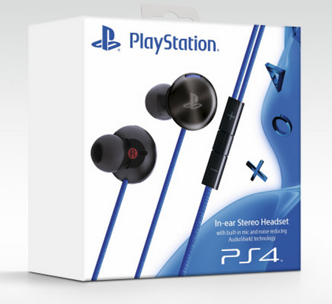 Sony ra mắt In ear headset mới dành cho PS4, ra mắt tháng 12