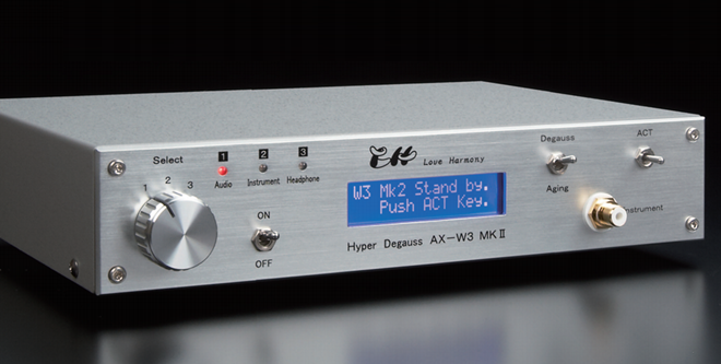 Love Harmony Hyper Degaubiss AX-W3 MKⅡ – khử từ cho thiết bị audio