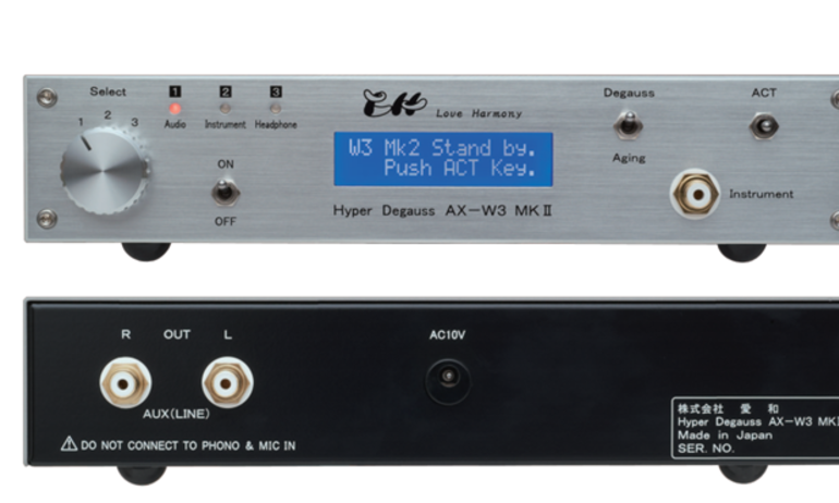 Love Harmony Hyper Degaubiss AX-W3 MKⅡ – khử từ cho thiết bị audio