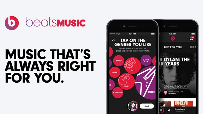 Apple đóng cửa dịch vụ Beats Music từ cuối tháng này