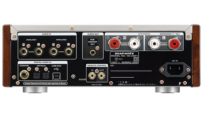 Marantz HD-AMP1 – ampli class D, tích hợp DAC giải mã DSD, giá 26 triệu đồng