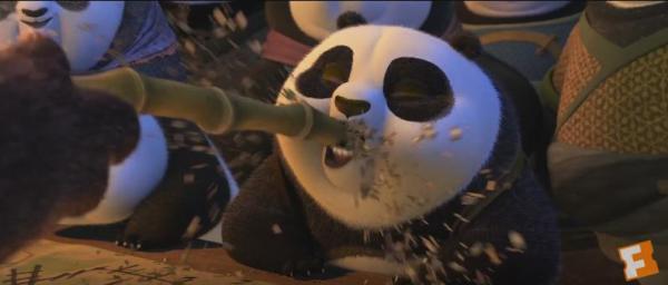 Gấu Po bầm dập vì cô người yêu trong “Kung Fu Panda 3”