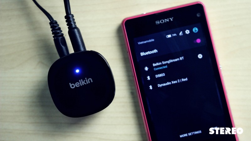 Belkin Bluetooth Music Receiver: Nhỏ gọn và dễ dùng