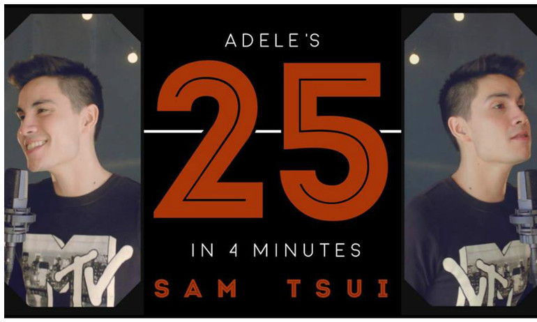 Nghe Mash-up album 25 của Adele trong vỏn vẹn 4 phút