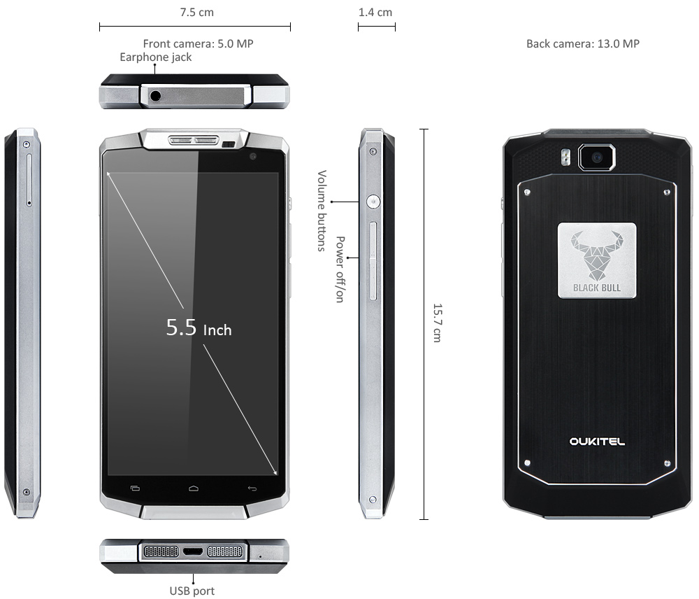 Smartphone Oukitel pin 10000mAh, thiết kế siêu đẹp, giá $200