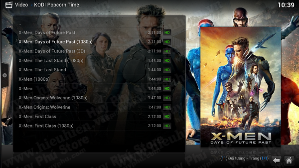 KODI Popcorn Time: Add-on xem phim cực hot cho Android TV Box