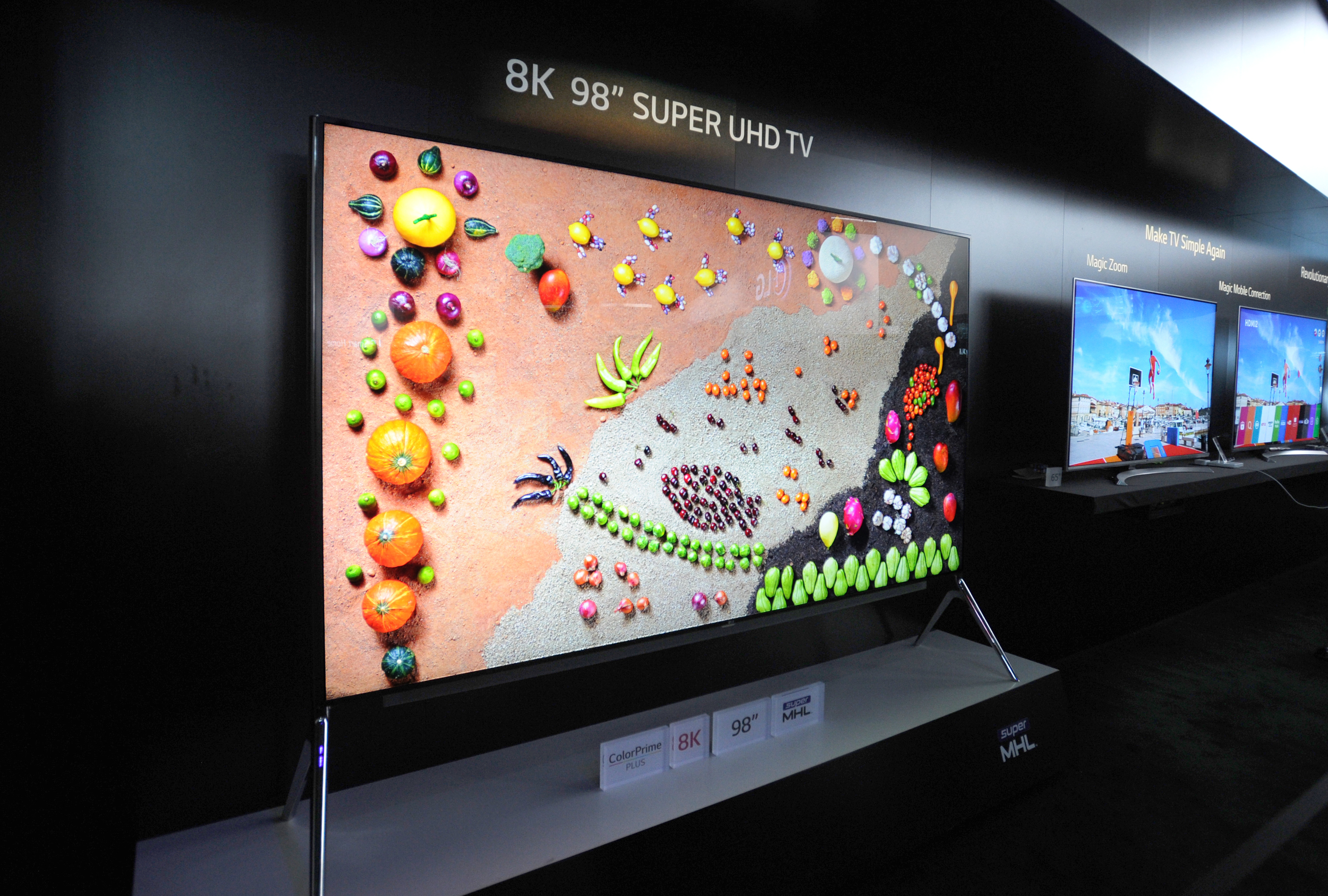 [CES 2016] Cuộc đổ bộ của loạt TV 8K từ Samsung và LG