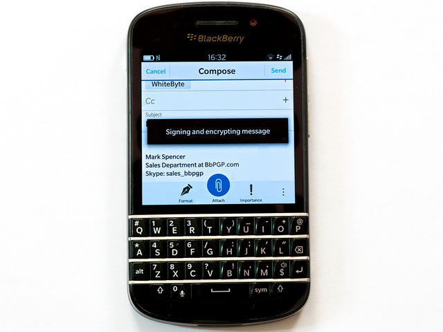 Giao thức bảo mật của Blackberry đã bị bẻ khóa