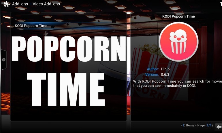 KODI Popcorn Time: Add-on xem phim cực hot cho Android TV Box