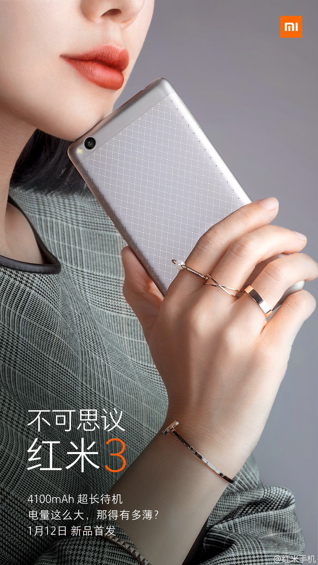 Xiaomi ra mắt Redmi 3: Cấu hình tốt, pin khủng, giá siêu hấp dẫn