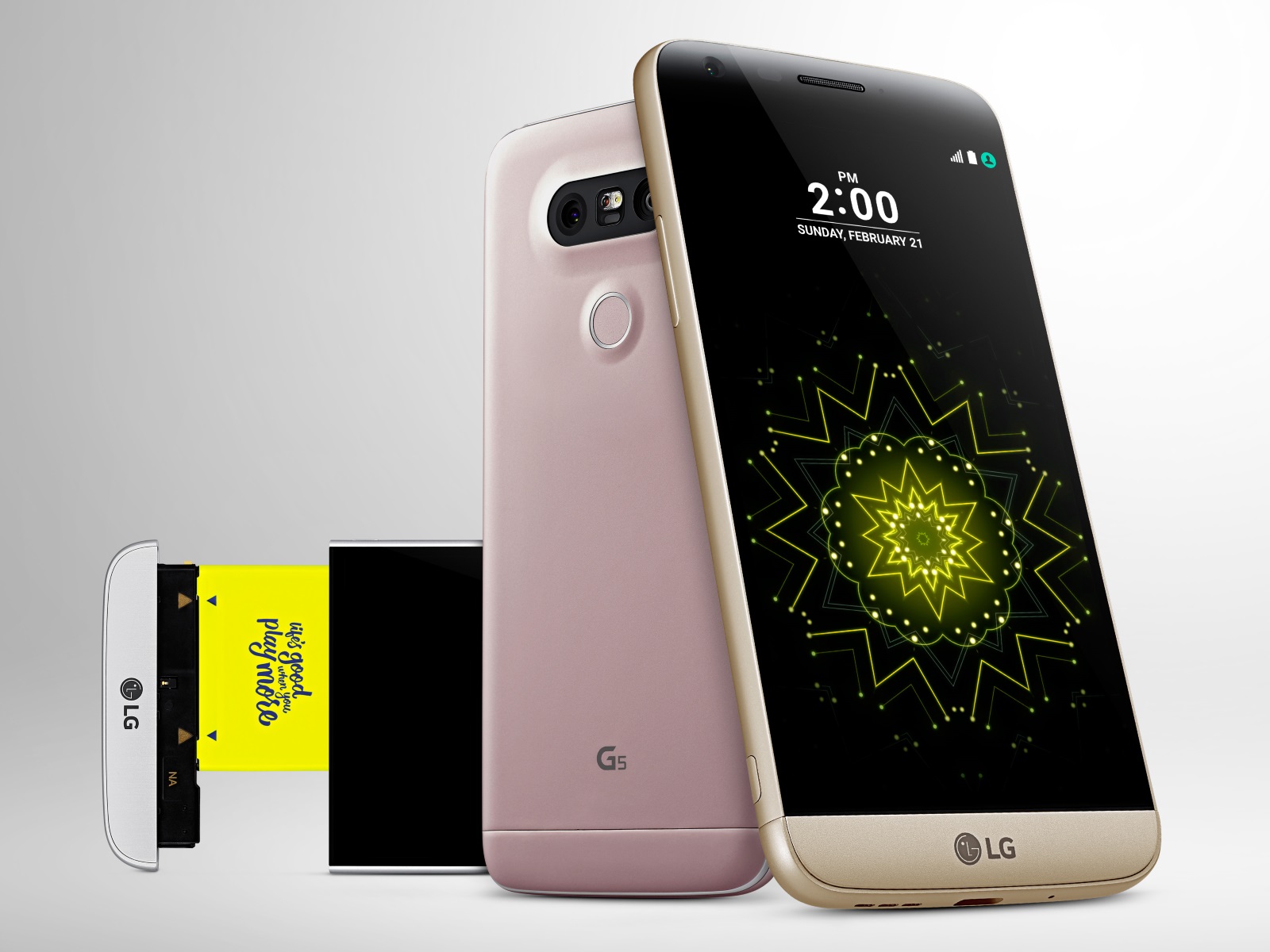 [MWC 2016] LG G5 ra mắt: Camera siêu rộng, DAC và Amp B&O, nhiều phụ kiện