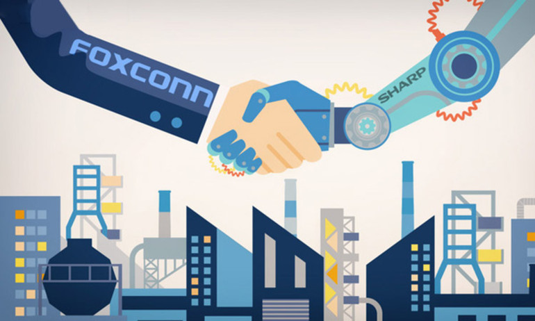 Thương vụ Foxconn – Sharp chính thức hoàn tất với giá 3,5 tỷ USD