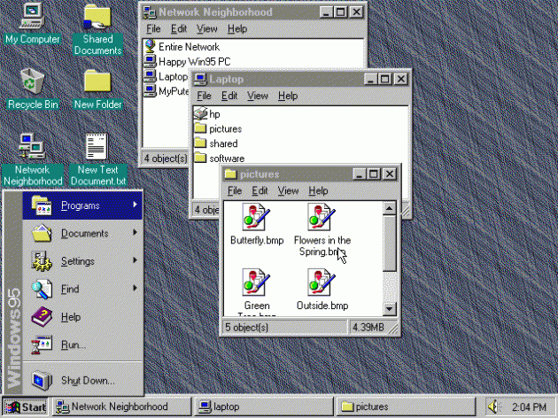 Trải nghiệm quá khứ với Windows 95 ngay trên trình duyệt web