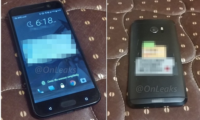 HTC 10 lộ ảnh: Snap820, QuadHD, bỏ loa Boomsound