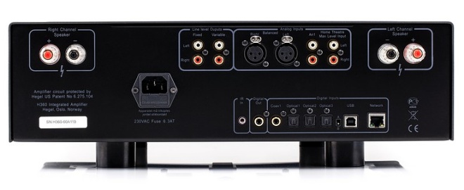 Hegel H360 – ampli tích hợp DAC và Network Player, giá 195 triệu đồng