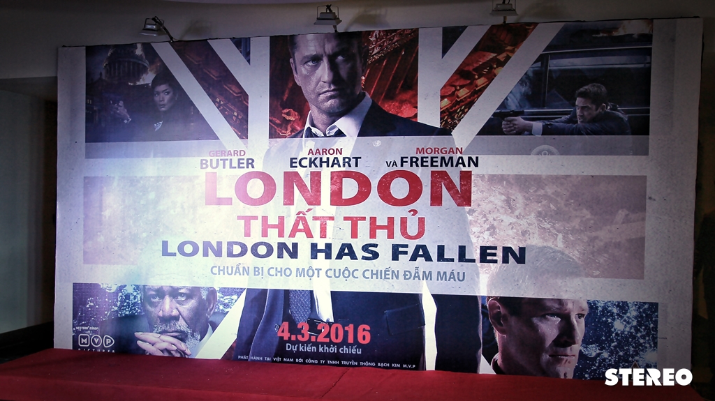 Hình ảnh buổi họp báo ra mắt London Thất Thủ tại Platinum Cineplex