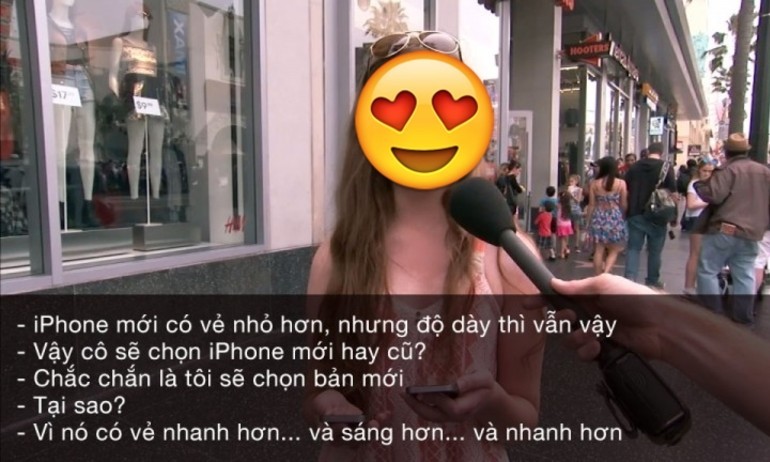Fan Táo lại bị “bóc mẽ” chứng cuồng iPhone trên truyền hình Mỹ