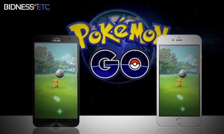Chơi Pokemon Go trên smartphone trông sẽ như thế này