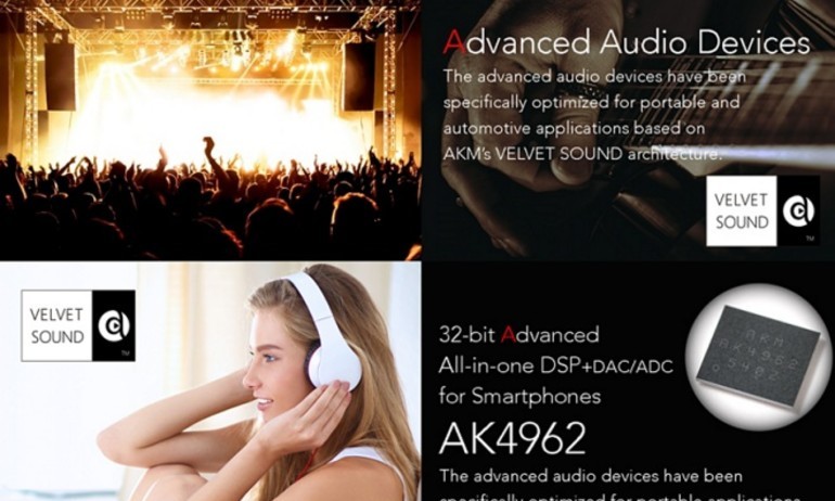 AKM giới thiệu chip codec AK4962ECB tích hợp chống ồn cho smartphone