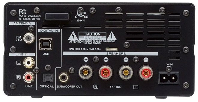 TEAC CR-H101DAB: hệ thống mini chơi nhạc hi-res không dây