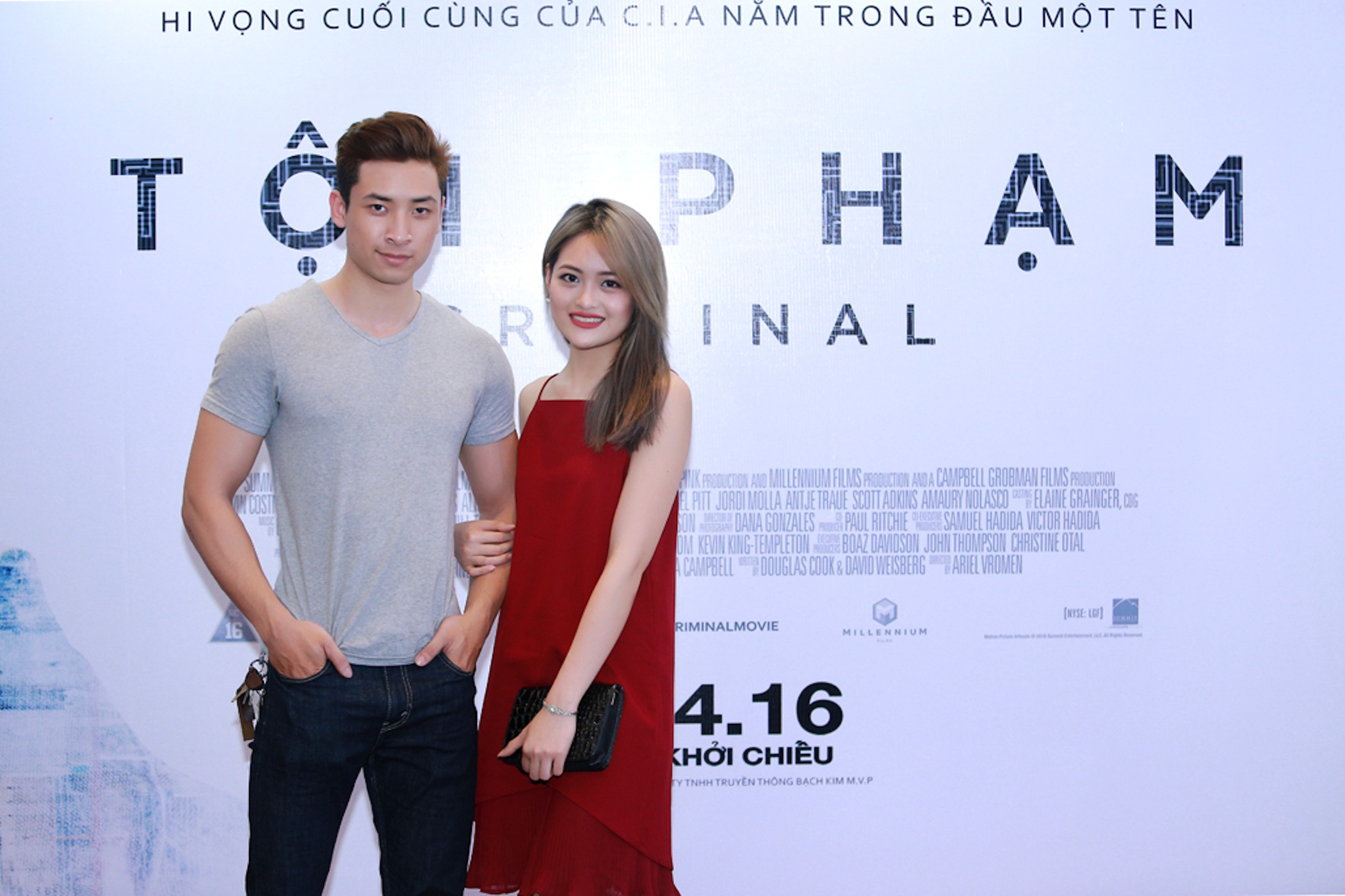 Dàn hot boy, hot girl tung tăng dự công chiếu Criminal tại Platinum Cineplex