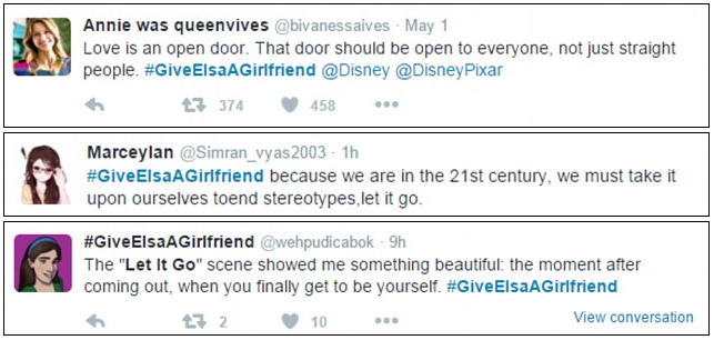 Fan Disney biểu tình: Đừng để Elsa yêu đàn ông!