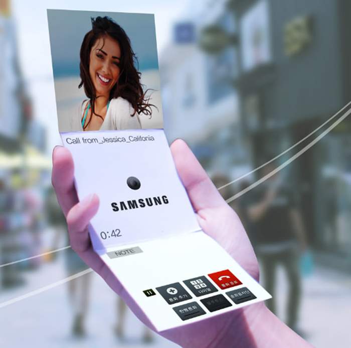 Galaxy X: Smartphone màn hình gập đầu tiên sẽ ra mắt vào 2017