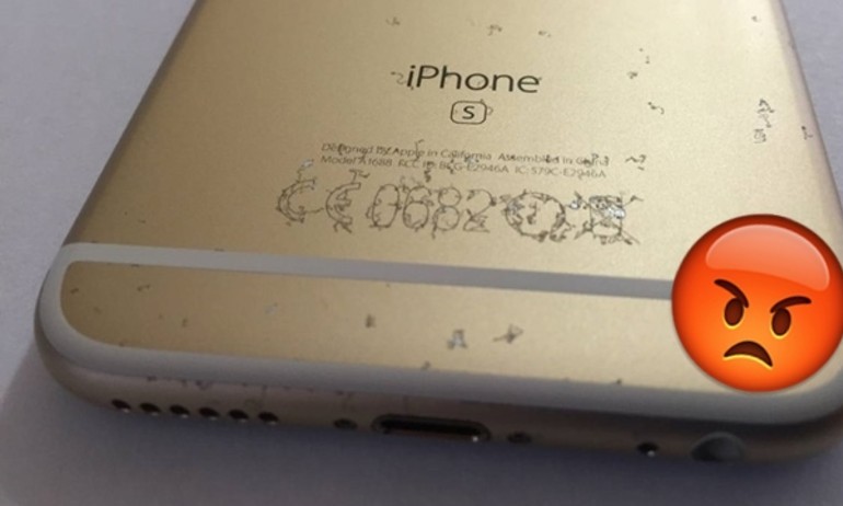 Người dùng phát hoảng vì iPhone 6S gia công vỏ quá kém