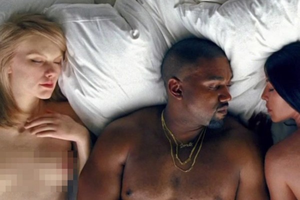 Taylor Swift tức tối khi bị “lột sạch” trong Famous của Kanye West