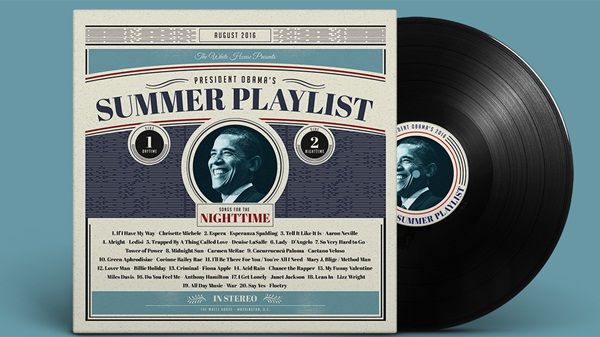 Âm nhạc ngày và đêm ngược nhau chan chát của Tổng thống Obama