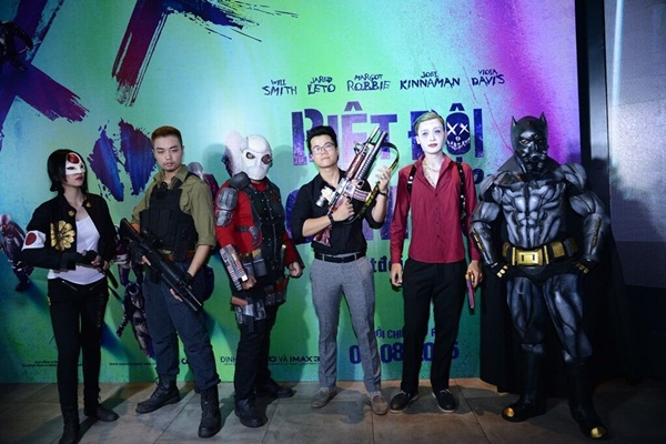 Họp báo “Suicide Squad”: Sao Việt háo hức gặp Biệt Đội Cảm Tử